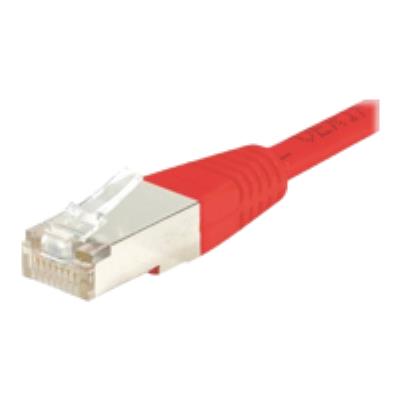 CORDON RJ45 patch SSTP CAT 6 Croisé Rouge -  3 M