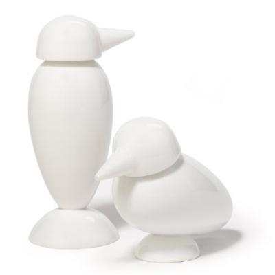 PO SELECTED BIRDRIZZLERS SERVICE HUILE ET VINAIGRE PORCELAINE BLANC 6,5 CM X 17 CM X 17 CM