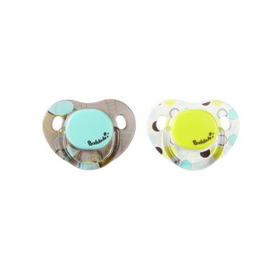 Badabulle sucettes physio 6-12m x2 garçon