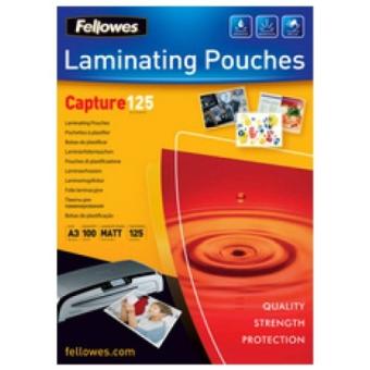 Fellowes sac ... film laqu, format a4, mat, 250 mic 5328501 - 1