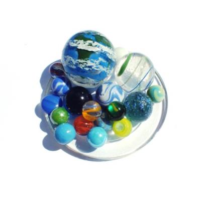 Pack Bille, billes Sauve la planète avec balle rebondissante