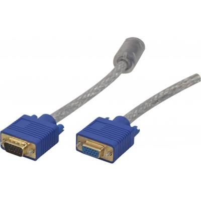 Cable Svga or Transparent Hd15 mf - 5m