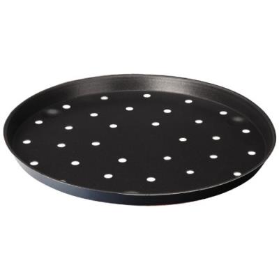 Ibili 331232 blu moule à pizza 32 cm antiadhésif aluminium