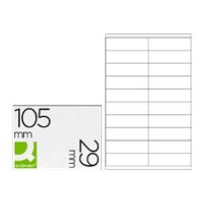 Q-CONNECT - etiketten - 2000 etiket(ten)