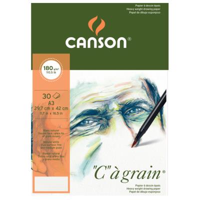Bloc de papier C à Grain 30 feuilles A3 180 g/m²