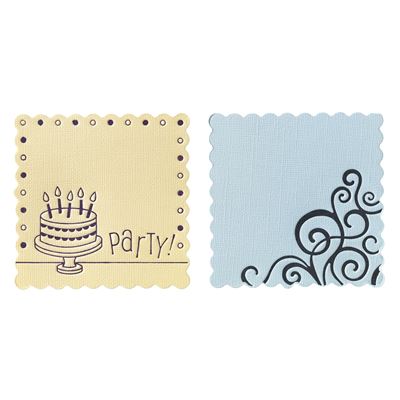 Set de plaques suppl. medium square 4 pièces - fiskars
