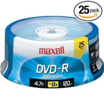 Maxell - DVD-R x 25 - 4.7 GB - opslagmedia