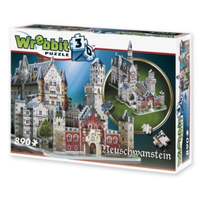 Wrebbit - 34506 - neuschwanstein castle - 3d-puzzle