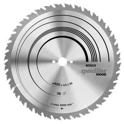Bosch 2608640680 Lame De Scie Circulaire Speedline Wood 24 Dents 250 X 30 X 3,2 Mm