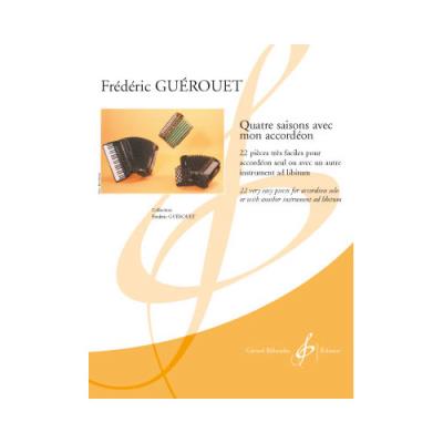 Partitions classique BILLAUDOT GUEROUET FREDERIC - QUATRE SAISONS AVEC MON ACCORDEON - ACCORDEON SEUL Autres claviers