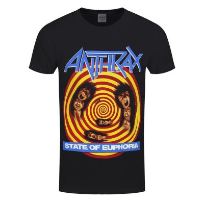 Anthrax T-Shirt State of Euphoria Homme Noir