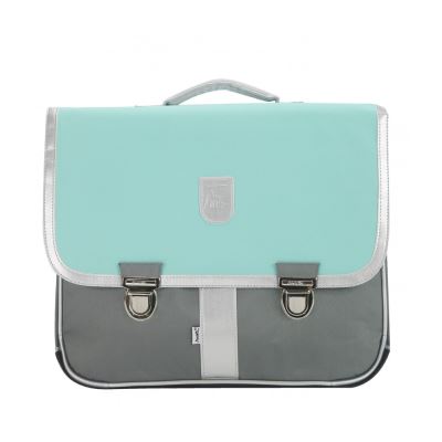 Cartable 39,5cm Miniséri Vert/Gris