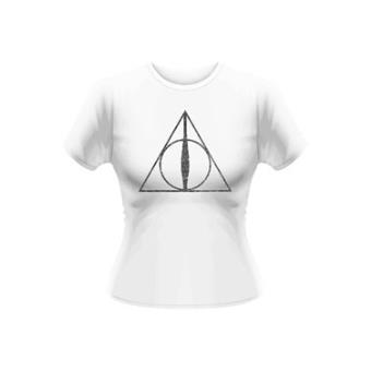Harry Potter T Shirt Fille Deathly Hallows M Autres Vetements Achat Prix Fnac