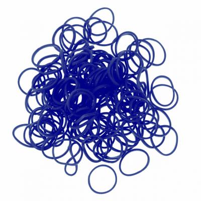 200 élastiques Loom - Bleu foncé