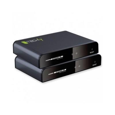 Techly hdmi hdbitt extender par cat.6 6a 7 câble, jusquà 120m, fullhd, avec ir 020751