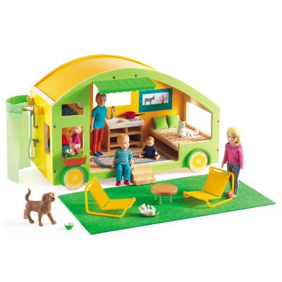 Maison de poupées : Caravane house Djeco