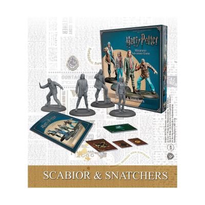 Harry Potter - Pack 4 figurines 35 mm Adventure Pack Scabior & Snatchers
