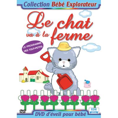 Collection bébé explorateur - Le chat va à la ferme