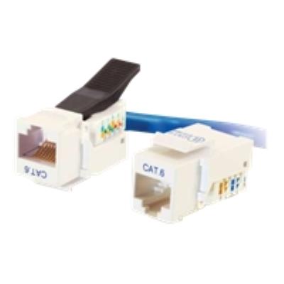 C2G Cat6 RJ45 UTP Toolless Keystone Jack - modulair insteeksel