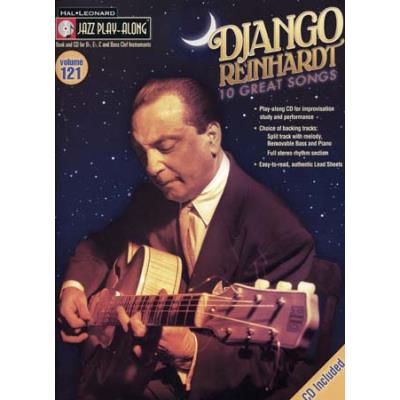 Partitions jazz&blues HAL LEONARD REINHARDT D. - JAZZ PLAY ALONG VOL.121 + CD - Bb, Eb, C INSTRUMENTS Tous instruments
