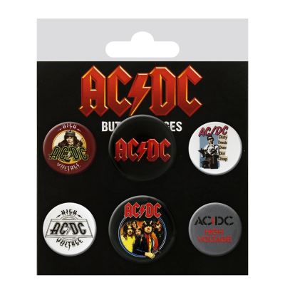 Set de Badges AC/DC Mix