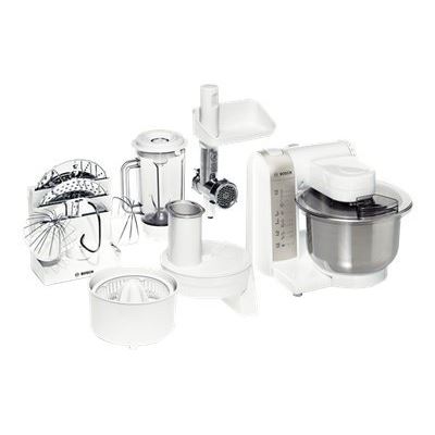 Bosch MUM4880 - robot multi-fonctions - 600 Watt - argent / blanc