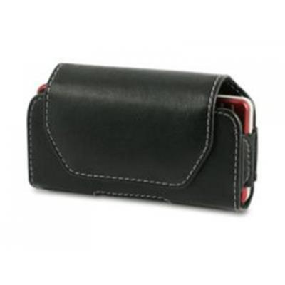 Etui horizontal + passant & clip ceinture fermeture aimant Large