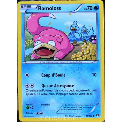 carte Pokémon 19/122 Ramoloss 70 PV XY - Rupture Turbo NEUF FR État correct - Pokémon reconditionné disponible sur Fnac