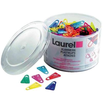 Laurel trombones, plastique, 25 mm, blanc, 500 pièces 0113-10