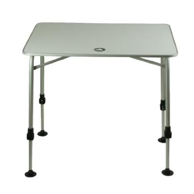 10t flaprack single table de camping blanc argent 80 x 60 x 55 75 cm