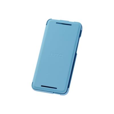 HTC Flip Case with Stand HC V851 - Beschermende bedekking voor mobiele telefoon - lichtblauw - voor HTC One Mini