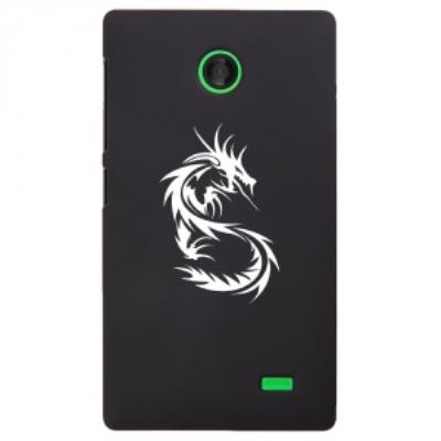 Coque rigide pour Nokia X avec impression Motifs dragon tribal