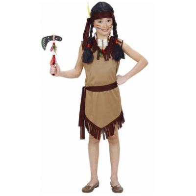 Déguisement Petite Indienne - Fille - Taille 8/10 ans (126 à 138 cm)