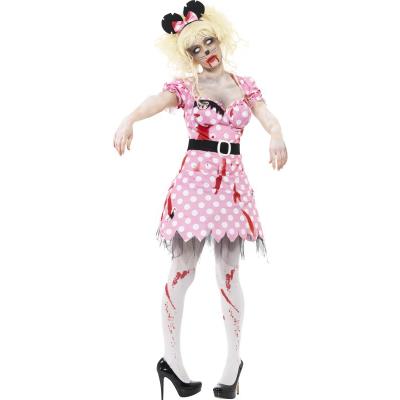 Costume zombie Minny pour femme - M