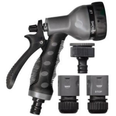 Aqua flow set 15 mm avec pistolet gainé 7 jets
