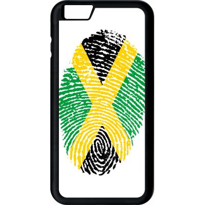 Coque apple iphone 6+ plus empreinte digitale drapeau jamaica