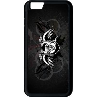 Coque apple iphone 6+ plus abstract scary vector
