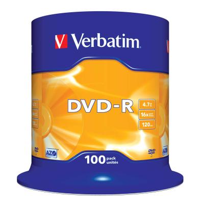 Dvd-r 4.7gb 16x suplscratch resistant 100er spindle