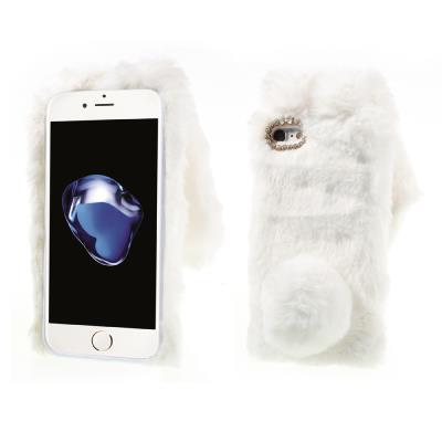 Coque TPU Bunny pour iPhone 7 4.7 pouces - Blanc