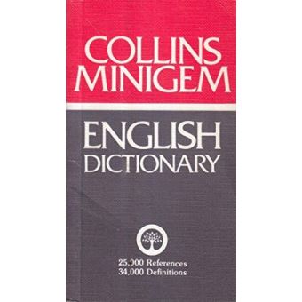 Collins Minigem English Dictionary Collins - Cartonné - Collins - Achat ...