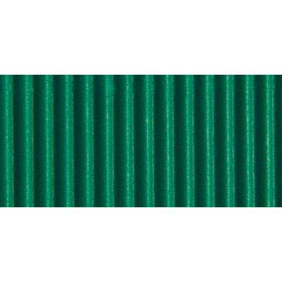 Carton ondulé - Vert - Coloré double-face - 50 x 70 cm