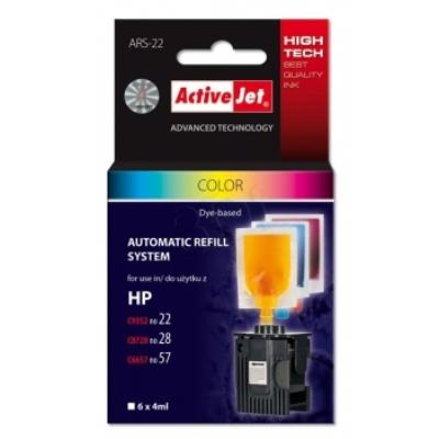 Activejet expacjahp0149 cartouche dencre bleu, rose, jaune