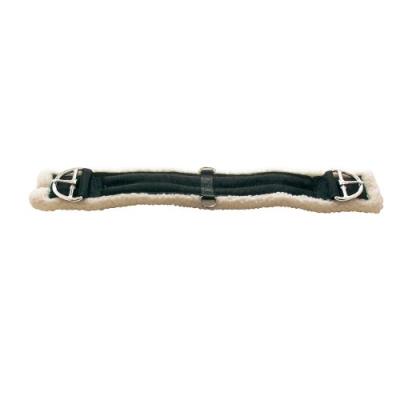 Pfiff 005260-50-70 sangle de selle western fourrure noir 80 cm