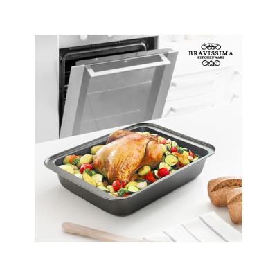 Plaque de Cuisson AntiadhÃ©sive Bravissima Kitchen