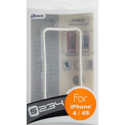 SX25 / AP4S-234-WITE/Iphone4/4S Bumper Blanc