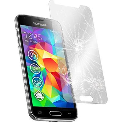 2 x Samsung Galaxy S5 mini Film de Protection Verre Trempé clair - PhoneNatic Protecteurs Écran