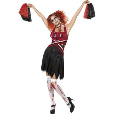Déguisement zombie pom-pom girl femme Halloween XS