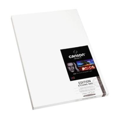 Canson infinity Edition Etching Rag 206211008 Papier photo Format A3 25 feuilles Blanc