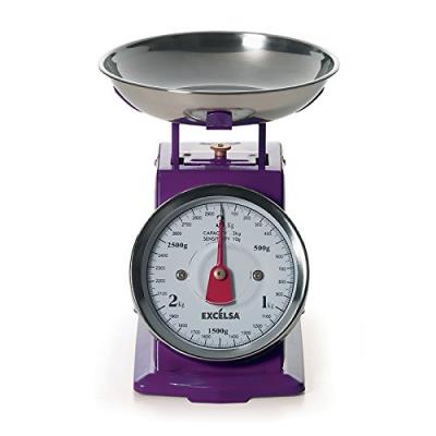 Color life balance de cuisine vintage kg3/g10 violet