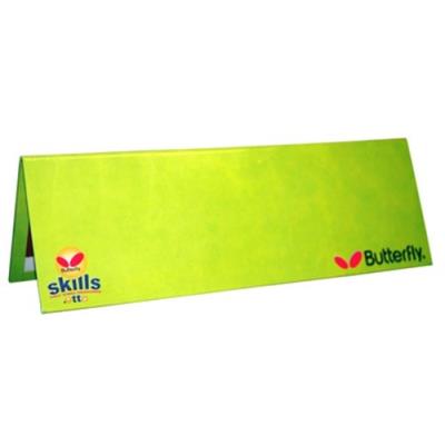 Butterfly v shaped starter filet de tennis de table avec poteaux 30 x 10 cm -vert rouge